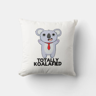 Coussin Totalement Koala-dièse Funny Koala Bear Pun