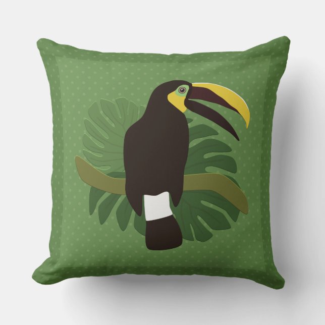 Coussin Toucan (Recto)