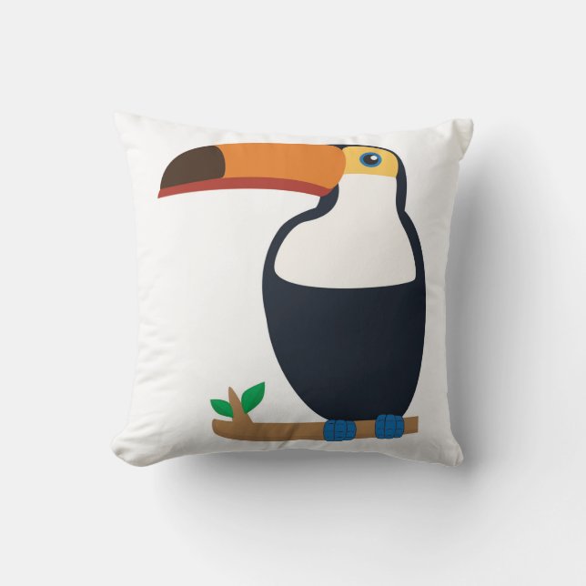 Coussin Toucan  (Recto)