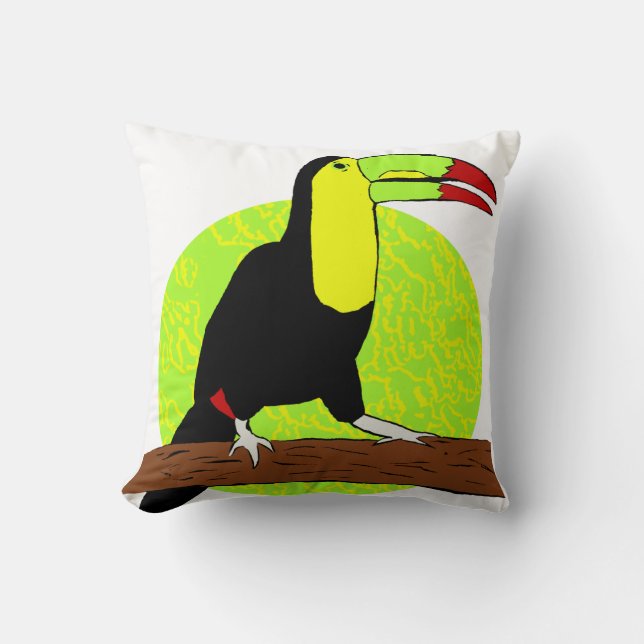 Coussin Toucan (Recto)