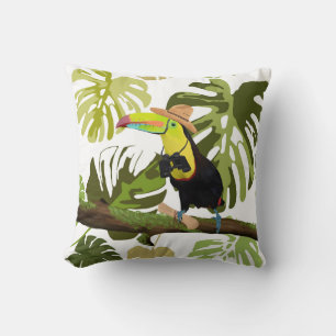 Coussin Toucan Jungle Explorer