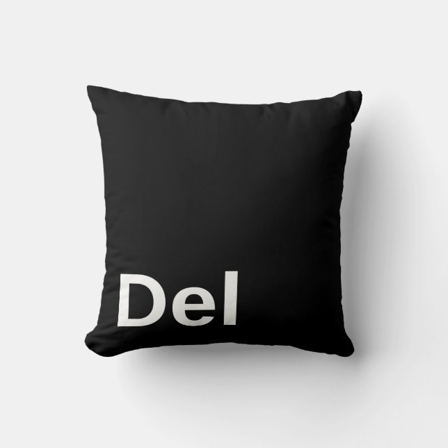 Coussin Touche de suppression (Recto)