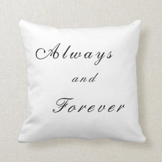 Coussin Toujours et pour toujours journaux intimes de