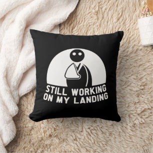 Coussin Toujours Travailler Sur Mon Atterrissage, Survivan