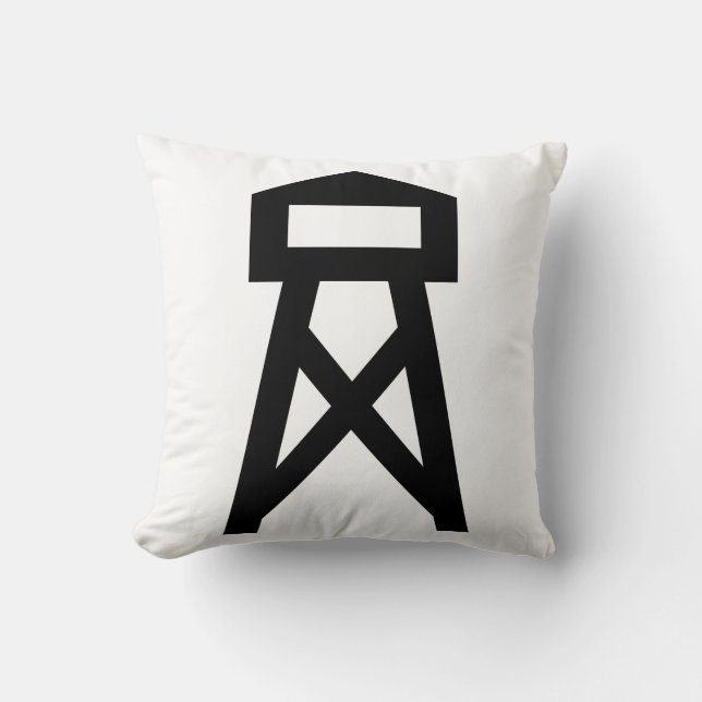 Coussin Tour de guet (Recto)