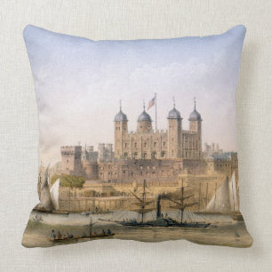Coussin Tour de Londres, c.1862 (litho de couleur)