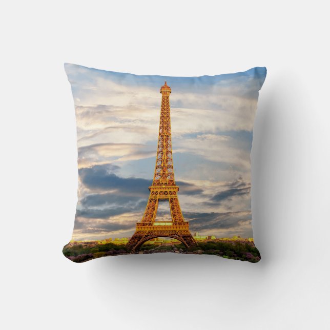 Coussin Tour Paris / Eiffel (Recto)