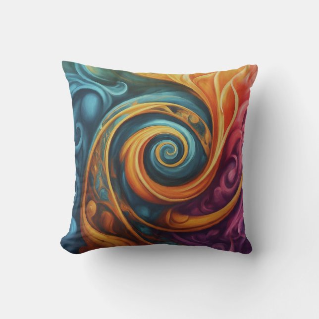 Coussin Tourbillon de la Création (Recto)