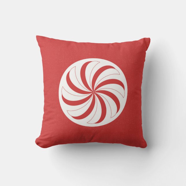 Coussin Tourbillon de menthe à l'oreiller (Recto)