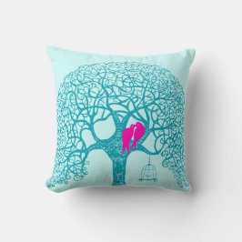 Coussin Tourbillonnant Inséparable d'arborescence Choisir