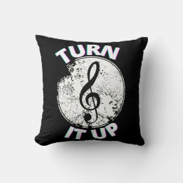 Coussin TOURNER la musique
