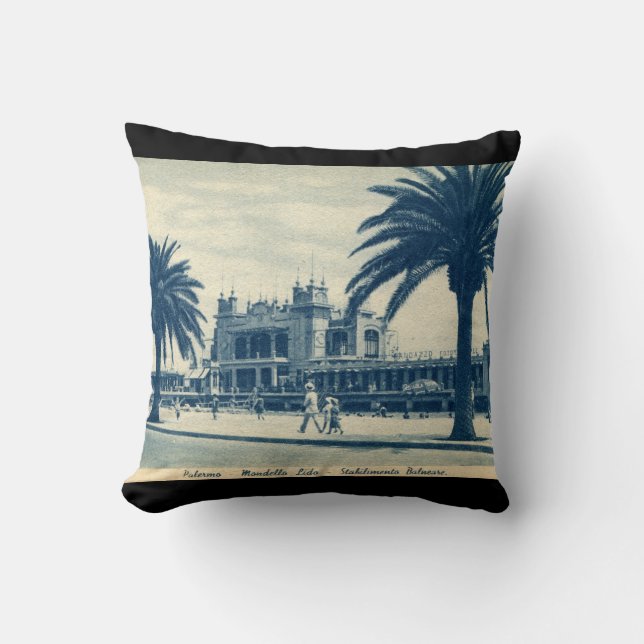 Coussin Tourner l'oreiller à lancer du siècle (Recto)