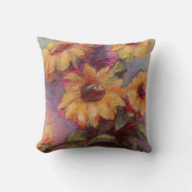 Coussin tournesol (Recto)