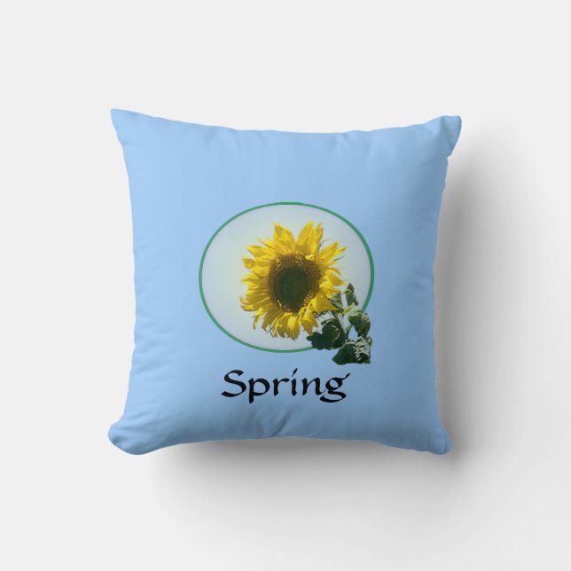 Coussin - Tournesol (Recto)