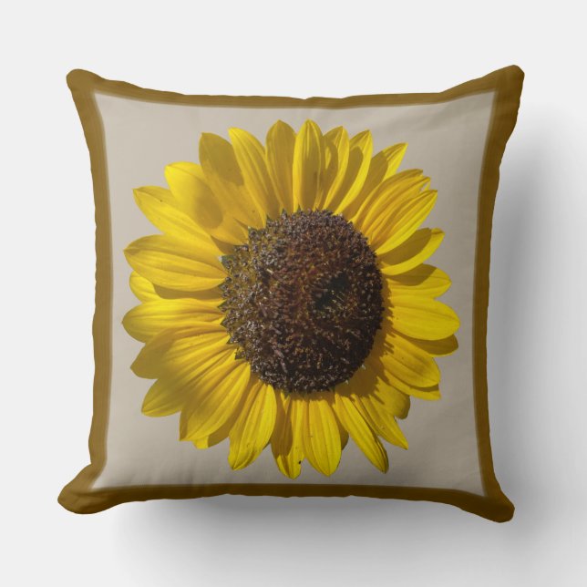 Coussin tournesol (Recto)