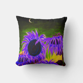 Coussin Tournesol de minuit
