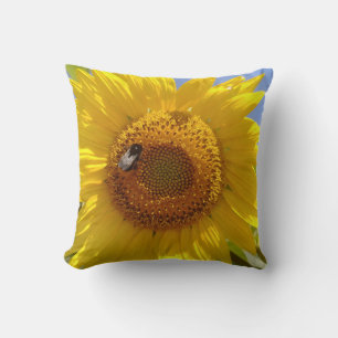 Coussin Tournesol jaune