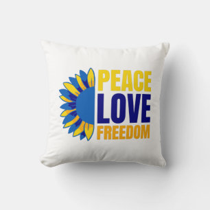 Coussin Tournesol ukrainien - Soutenez l'Ukraine