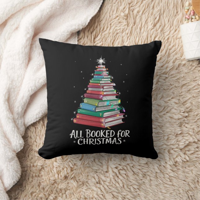 Coussin Tous Réservés Pour Le Bibliothécaire De Noël Xma A (Couverture)