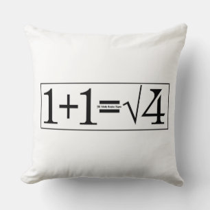 Coussin Tout le génie des maths