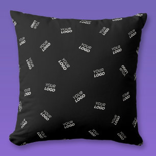 Coussin Tout logo ou image téléchargée   Motif dispersé