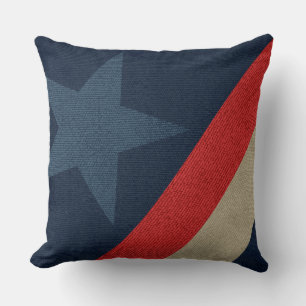 Coussin Toute l'art patriotique étoile