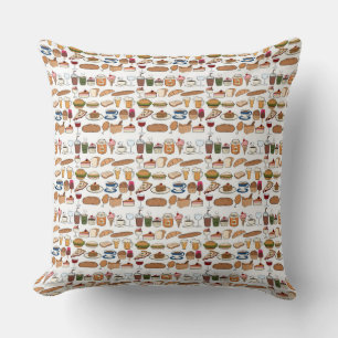 Coussin Toutes Sortes De Bonnes Nourritures Modèle