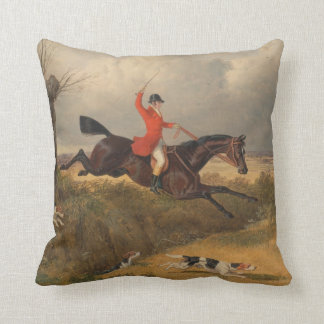 coussin traditionnel de chasse de renard