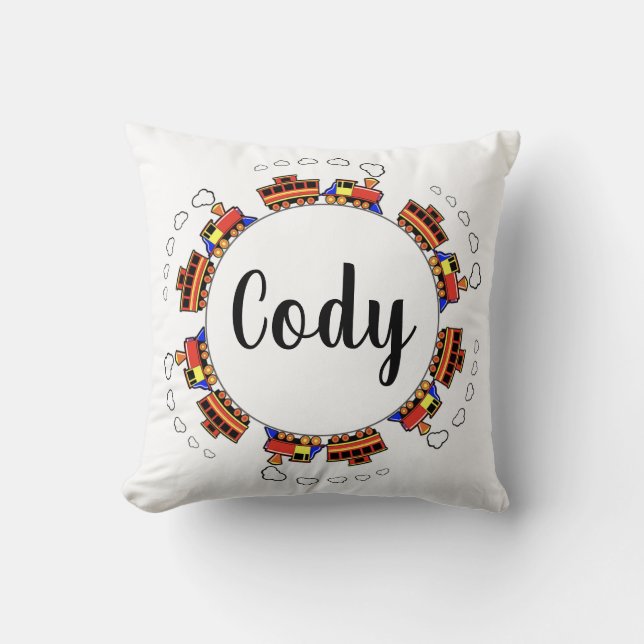 Coussin Train (Recto)