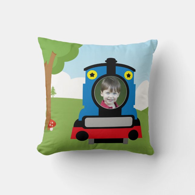 Coussin Train mignon (Recto)