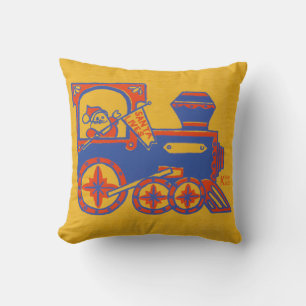 Coussin Train père Noël