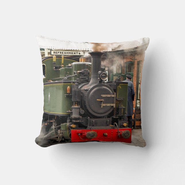 COUSSIN TRAINS À VAPEUR (Recto)