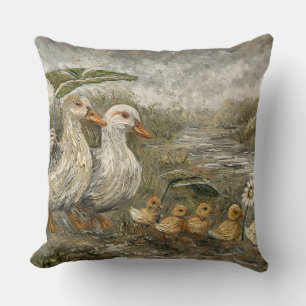 Coussin Trajet Matinal Maison de Campagne Fantaisiste Cana