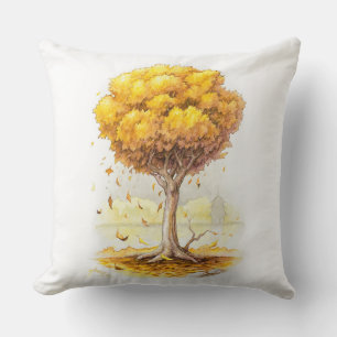 Coussin Tranquillité dorée