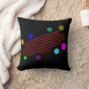 Coussin Transformation créative