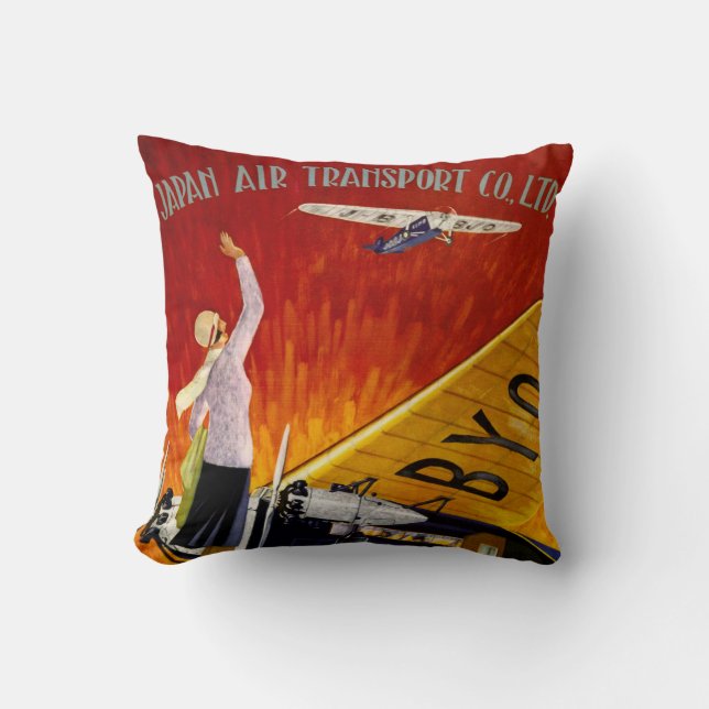 Coussin Transport aérien au Japon (Recto)