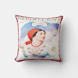 Coussin "Travail des aiguilles"