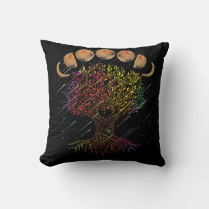 Coussin Tree of Life Phases of the Moon