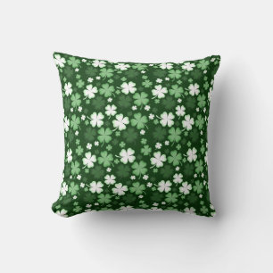 Coussin Trèfle vert, jour de la Saint-Patrick
