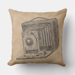 Coussin Trendy Vintage art Vintage Camera