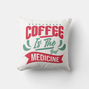 Coussin Très Cool et Mignon Café ou Java