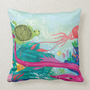 Coussin Trésors cachés d'océan