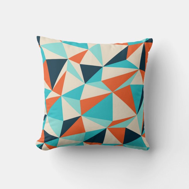 Coussin Triangle continu motif (Recto)