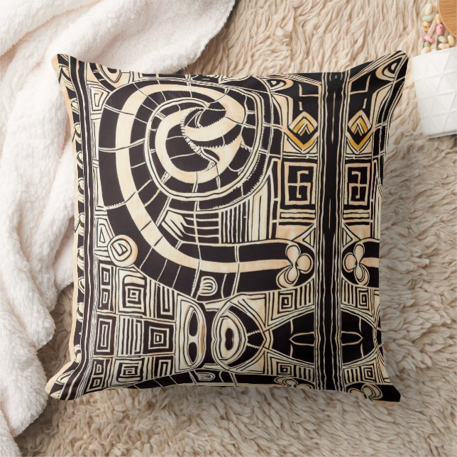 COUSSIN TRIBAL AFRICAIN (Couverture)
