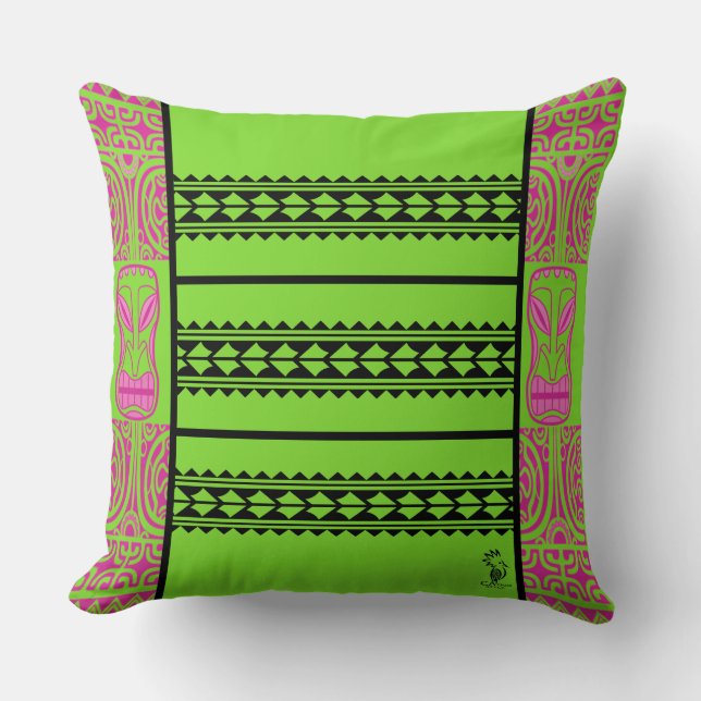 Coussin Tribal Ethnic (Recto)
