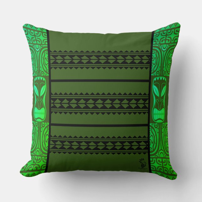 Coussin Tribal Ethnic (Recto)
