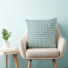 Coussin Tribal Maze Boud Clod Motif Africain