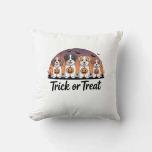 Coussin Trick or Treat Halloween