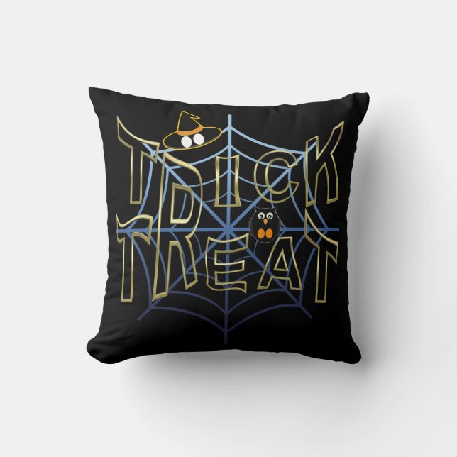 Coussin Trick-or-Treat-Haloween (Recto)