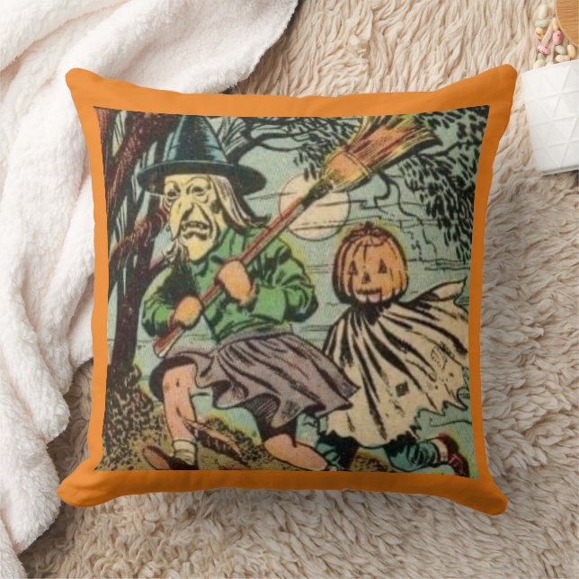 COUSSIN TRICK OU TRAITER IMPRIMER UN JOURNAL HALLOWEEN VIN (Couverture)